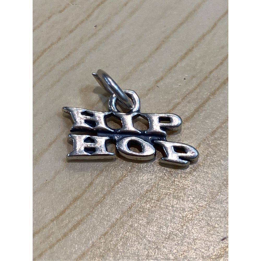 Hip Hop Sterling Silver Jewelry Charm #dance